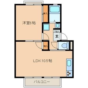 アーバン笠寺の間取り