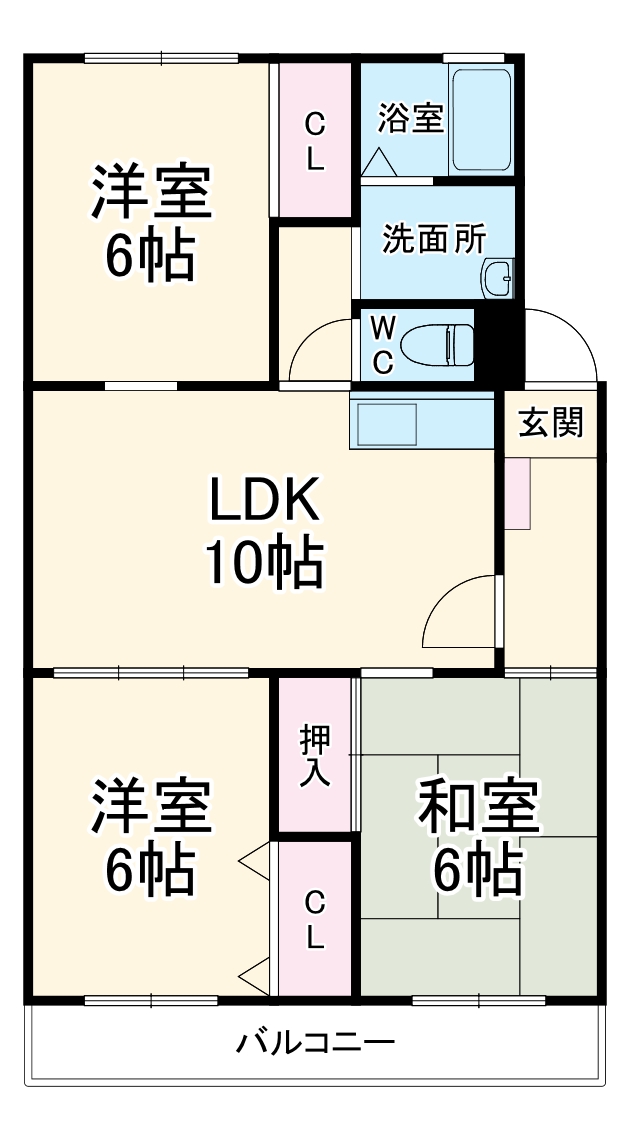 ヴェルドミールの間取り