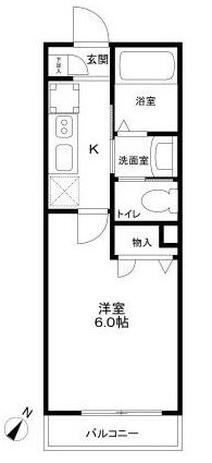 ＦＯＲＥＳＴ　ＥＡＳＴの間取り