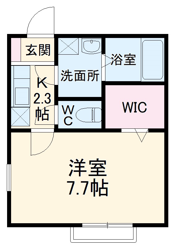 ヒルサイド和田の間取り