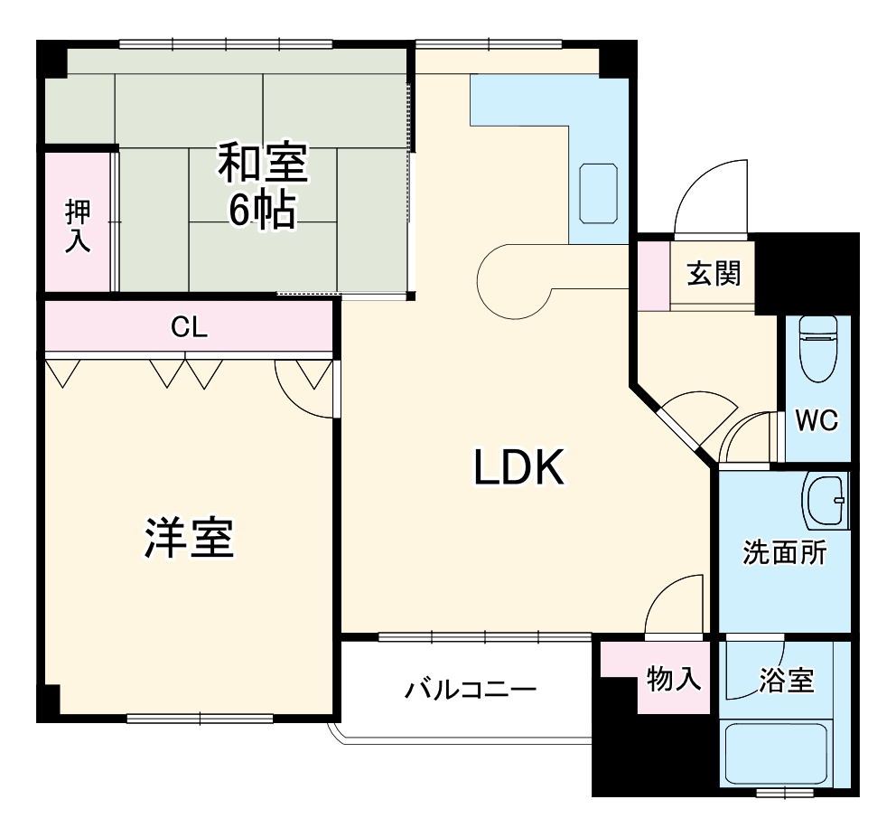 ドリームパレスの間取り