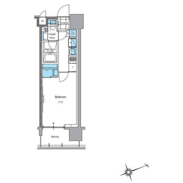 J.リヴェール上野入谷プレイスの間取り