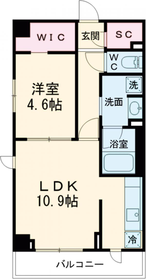 ブライズ高円寺の間取り