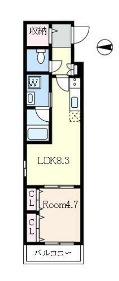 CRETE 西荻窪の間取り