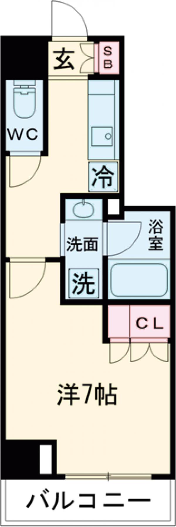 ブライズ高円寺の間取り