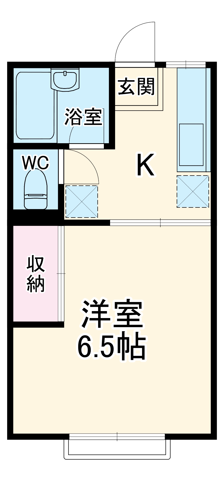 コンフォート桜台の間取り