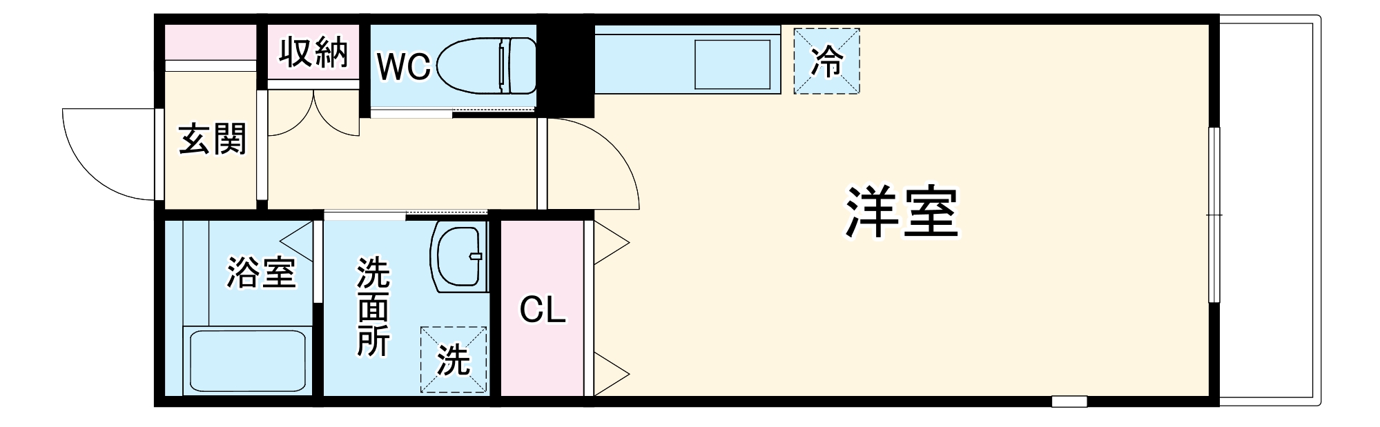 Alegriasの間取り