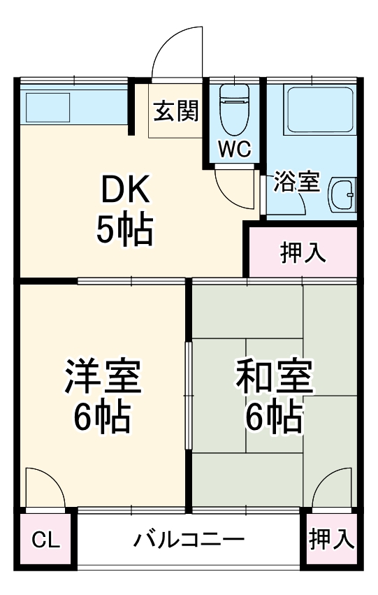 メゾン柴野の間取り