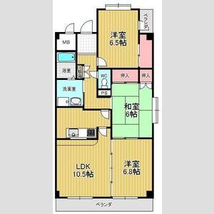ヴァンベール徳重の間取り