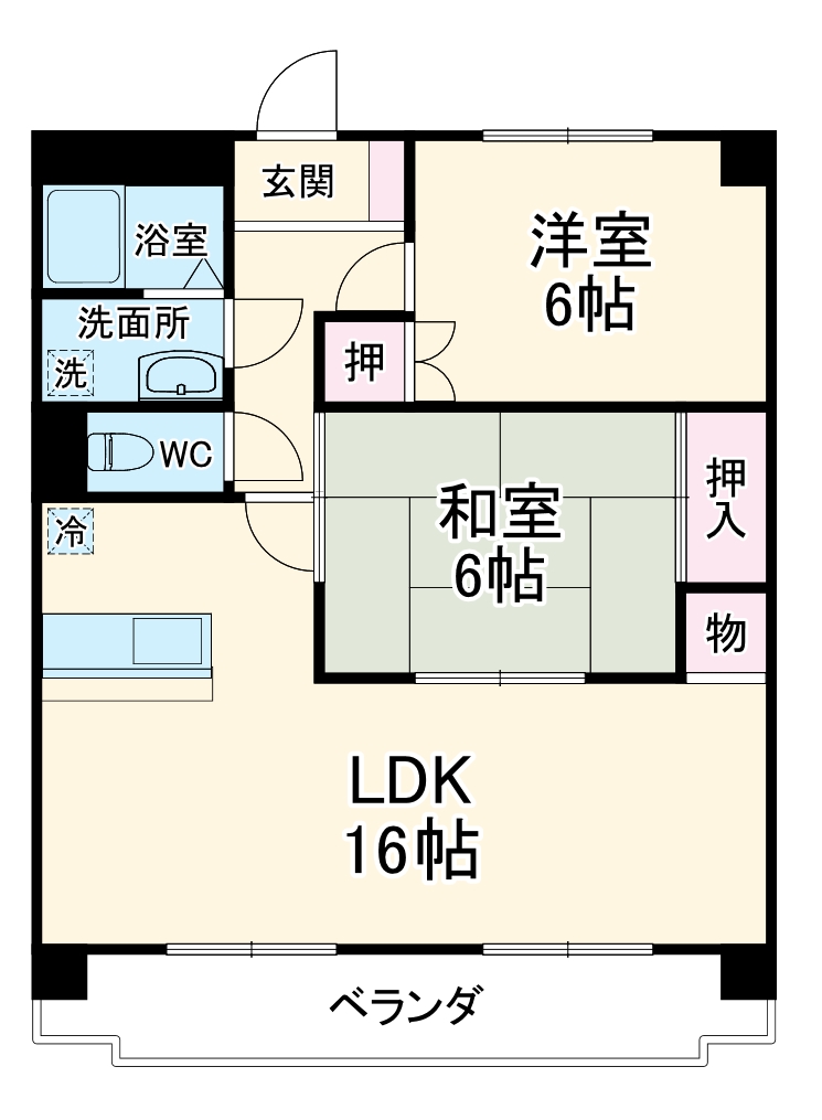 第5田中ビルの間取り