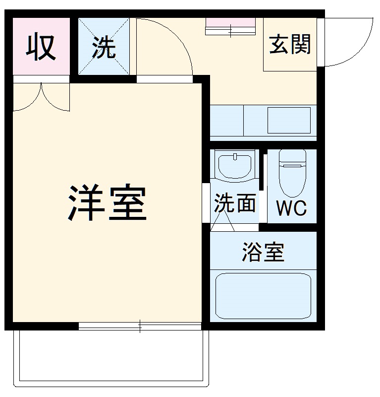 ルストーレ白岡の間取り