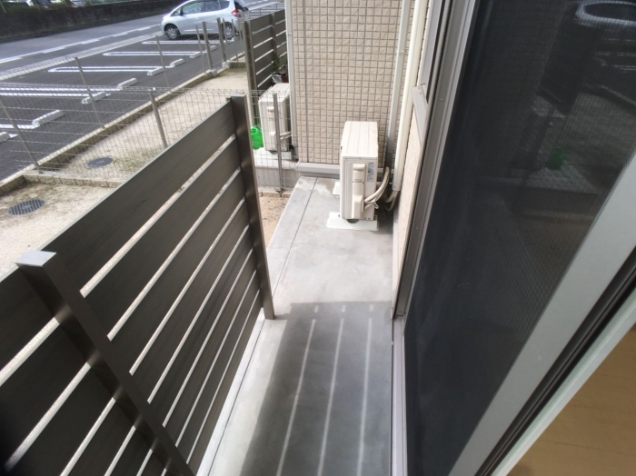 12/26 バルコニー