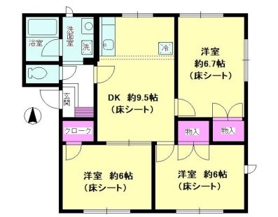 メゾン・エリナの間取り