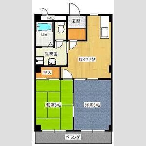 ロイヤル・プレジオⅠの間取り