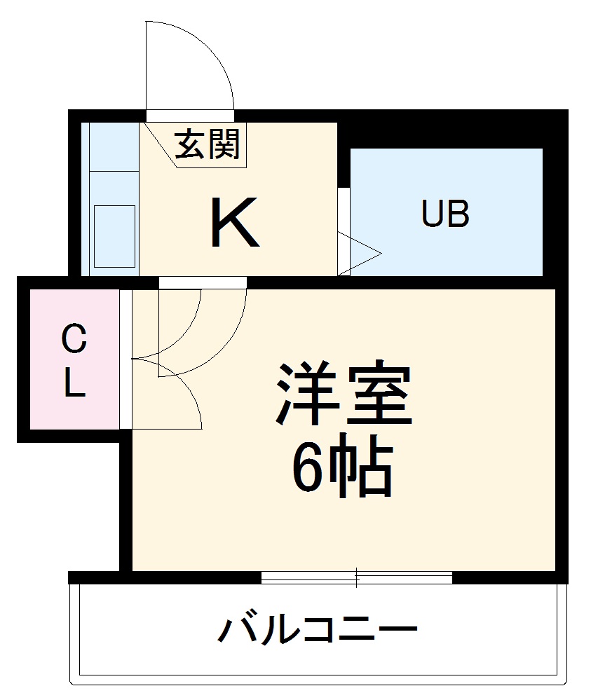 パレス新瑞橋の間取り
