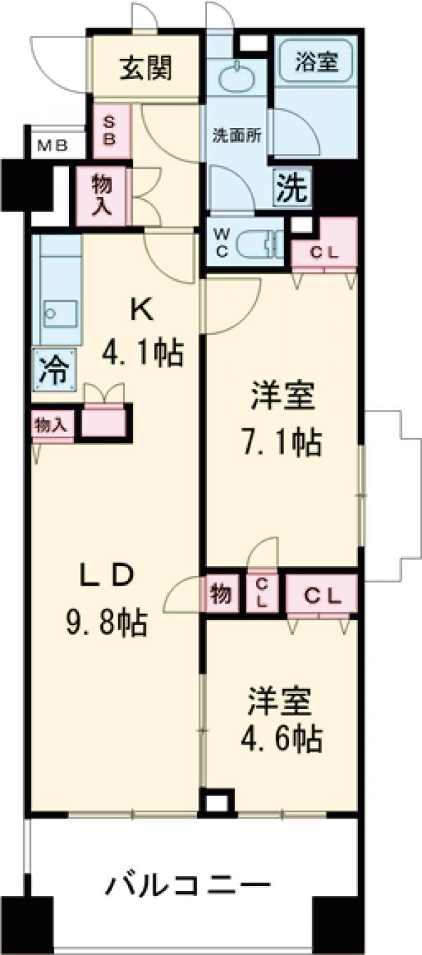 2/13 間取