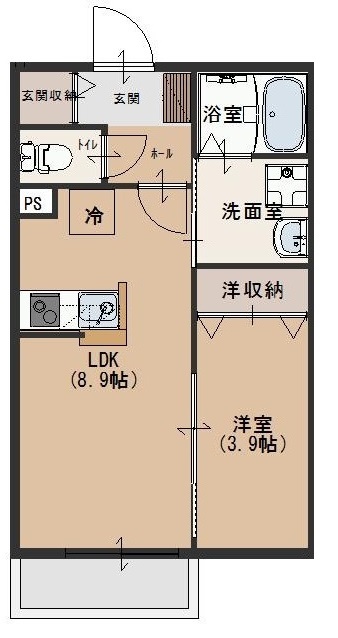 TS・ram ratke(ティーエスラムラッケ)の間取り