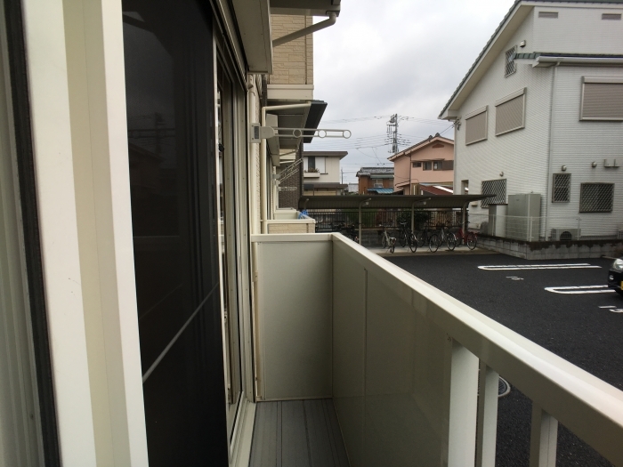 12/25 バルコニー