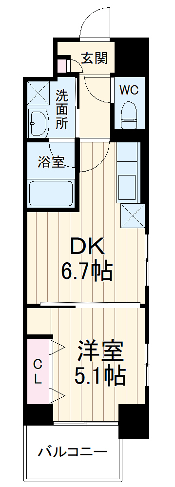 アグレアーブルの間取り