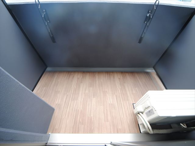 12/24 バルコニー