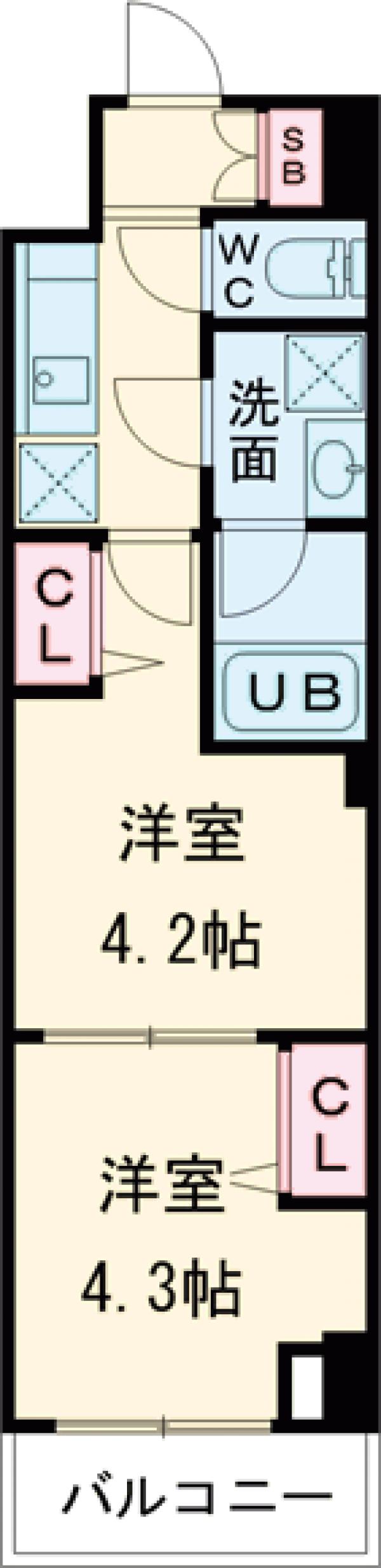 ＳＹＦＯＲＭＥ西小山の間取り