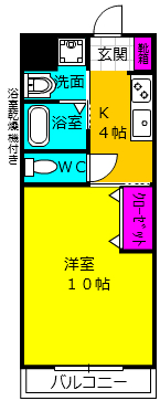 グリーン シャトーの間取り