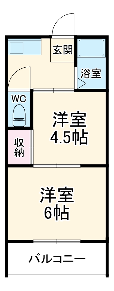 メゾンアオキの間取り