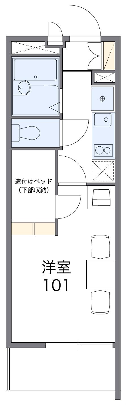 レオパレスItoの間取り