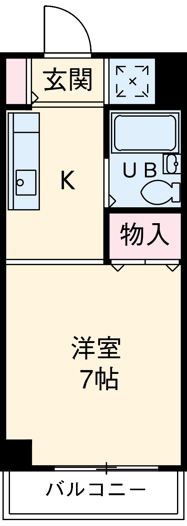 グレイスミヤ壱番館の間取り