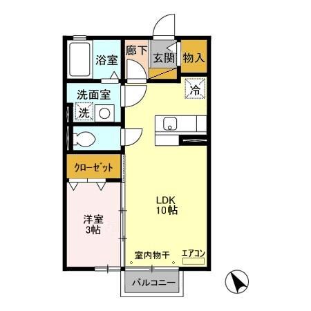 アムール・ヴィラの間取り