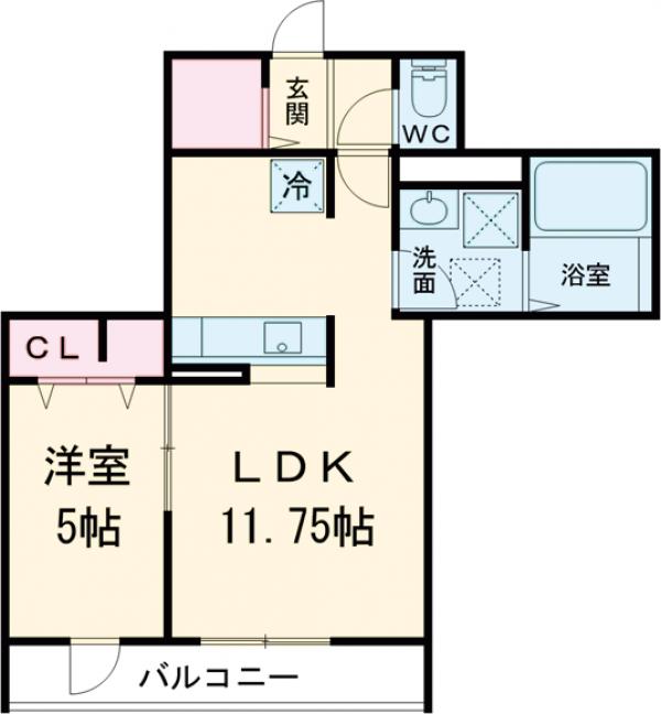 T’s-roomの間取り