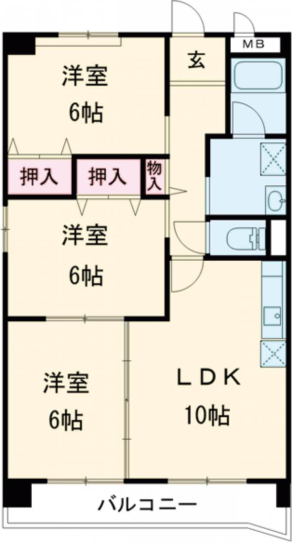 リベルテの間取り