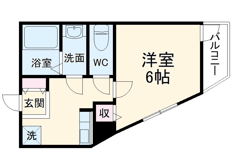 Mark Duo狭山の間取り