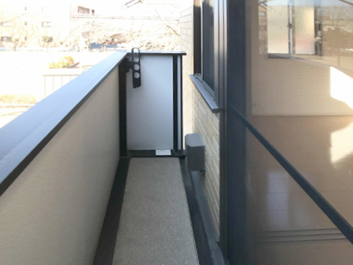 11/22 バルコニー