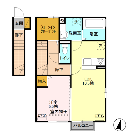 ジョアミーの間取り