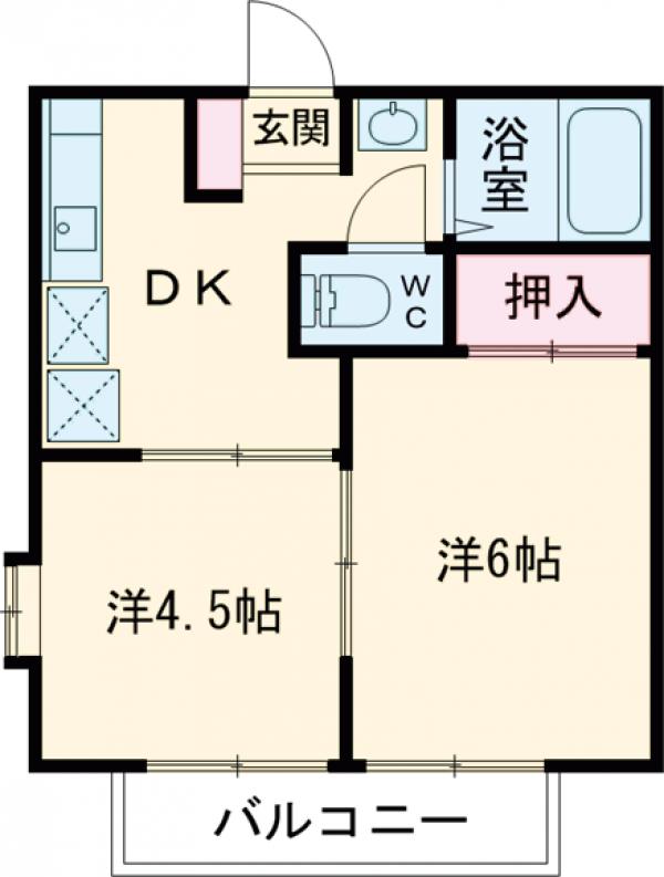 サンアイリスの間取り