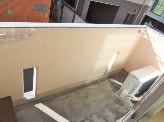 12/28 バルコニー