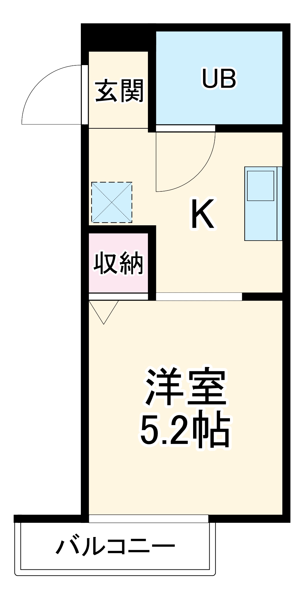 メゾン尾頭橋の間取り