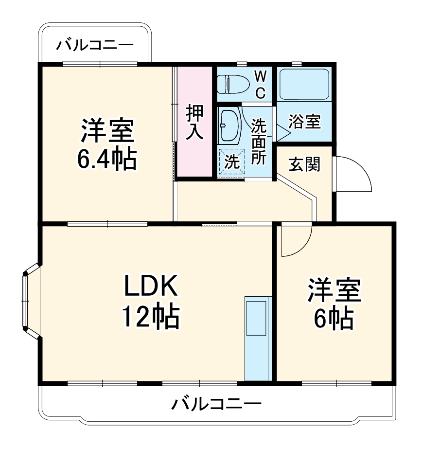 ハイフォレストの間取り