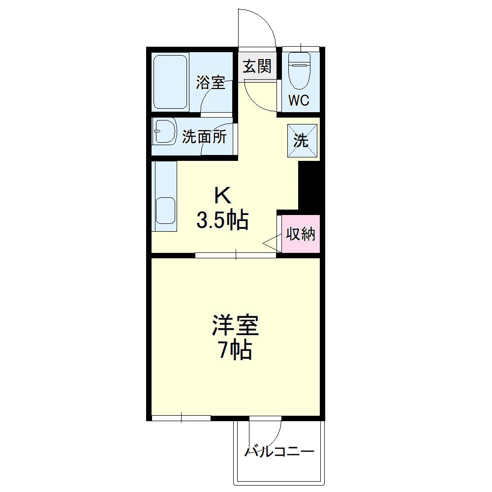 半田ビレッジ10号棟の間取り