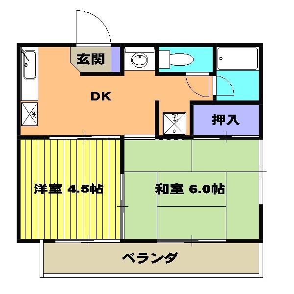 ベルカーサ アベの間取り