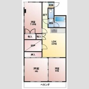 ポートブリッジマンションの間取り