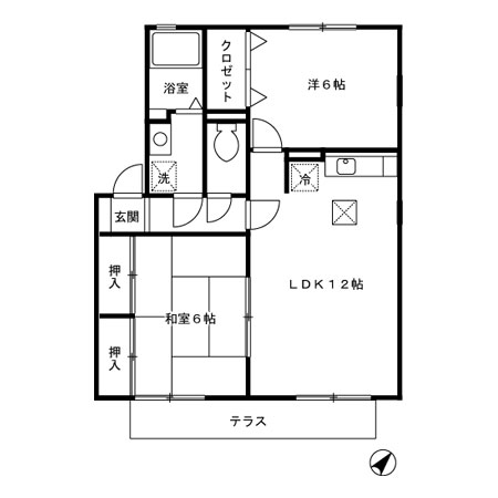 ヴェルドミール春日の間取り