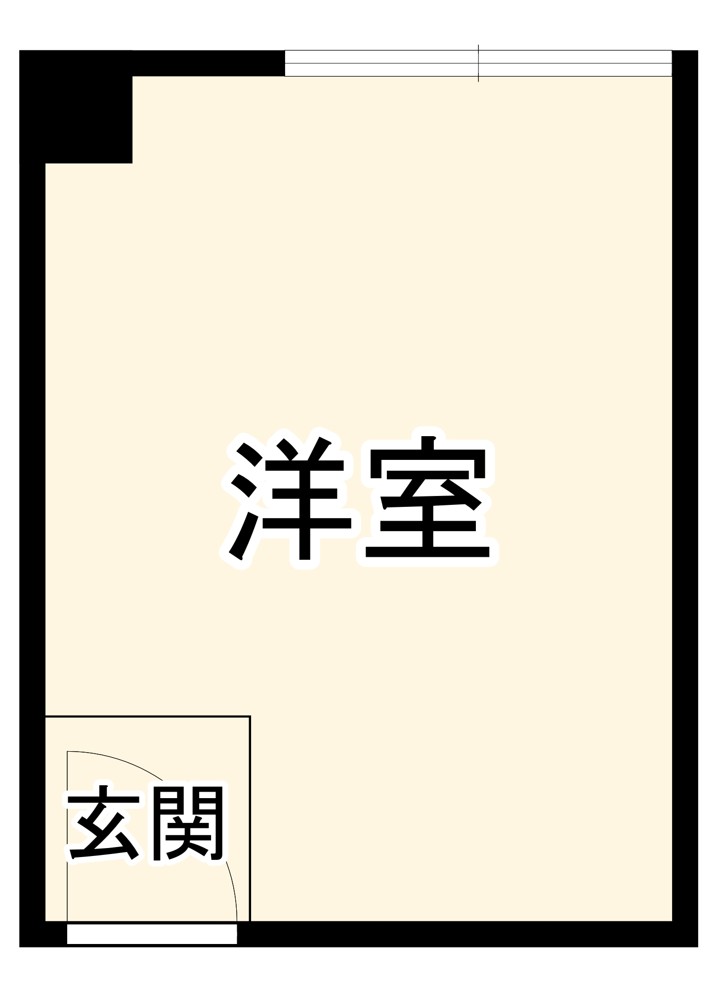 classroomの間取り