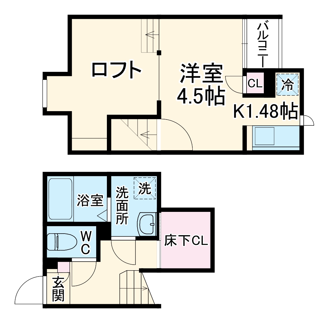 CB春日部アネーロの間取り