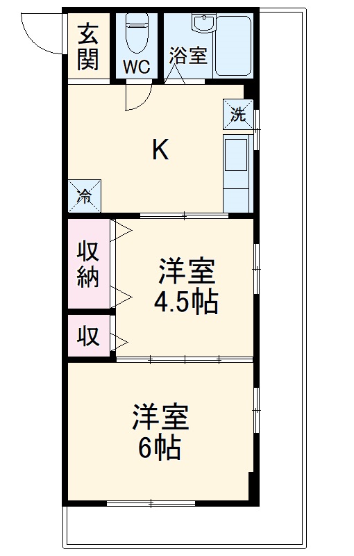アーク桜ヶ丘の間取り
