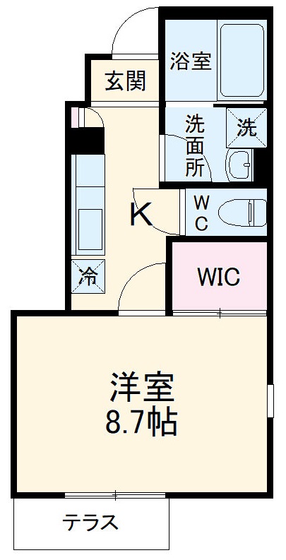 レ・スリジエⅡの間取り