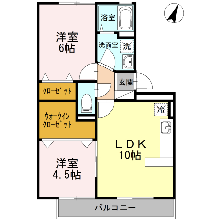 セジュール・プランタンの間取り