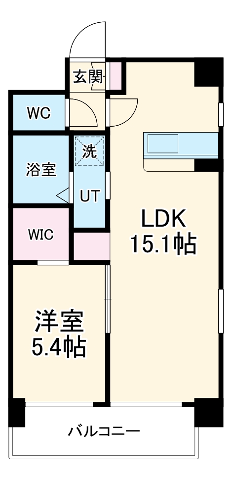 プリミエール春日井駅の間取り