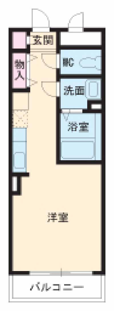 poggio al sole treの間取り